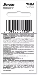 2-pk E90 1.5V / 1.5 Volt N Size Alkaline Batteries, Long Lasting K8V5 - product image 2