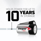 Max 2-pk D Alkaline Batteries, Long Lasting, All Purpose B9F7 - product image 4