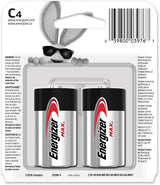 Max4-pk C Alkaline Batteries, Long Lasting, All Purpose T3W5 - product image 2
