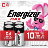 Max4-pk C Alkaline Batteries, Long Lasting, All Purpose T3W5 - product image 3