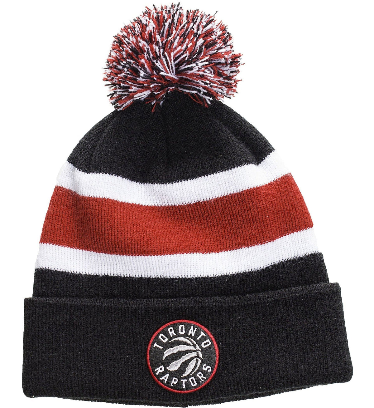 Toque with Pom Pom, Blue/Red R5Q9 - product image 1