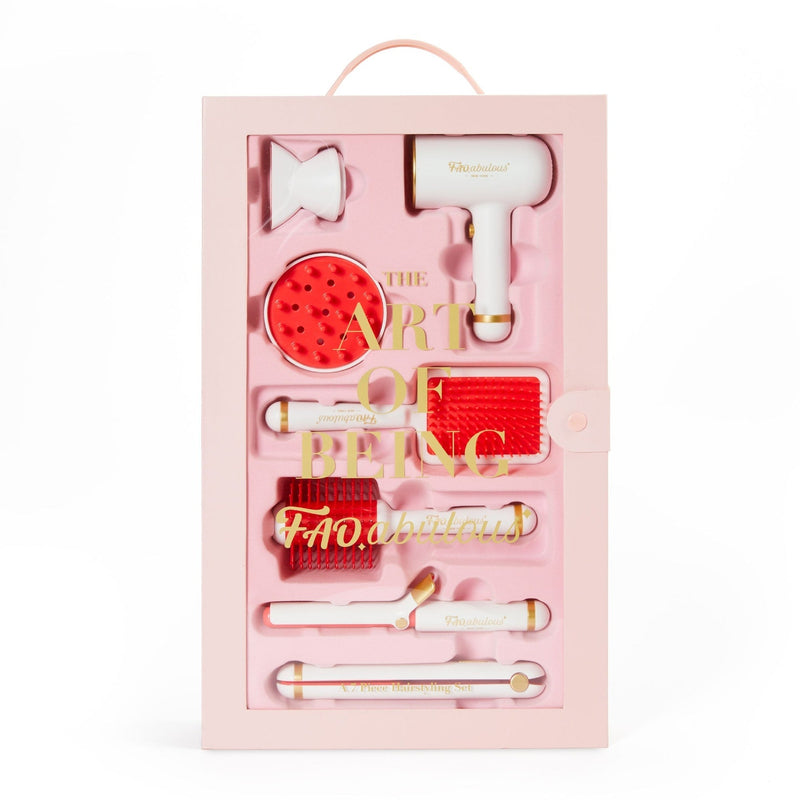 Toy Pretend Hair Stylist Playset, Pastel Pink L5Q0