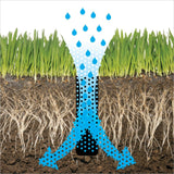 Heavy-Duty Two-Prong Extended Reach Steel Coring Aerator with T-Handle, 38-in N0O8 - product image 3