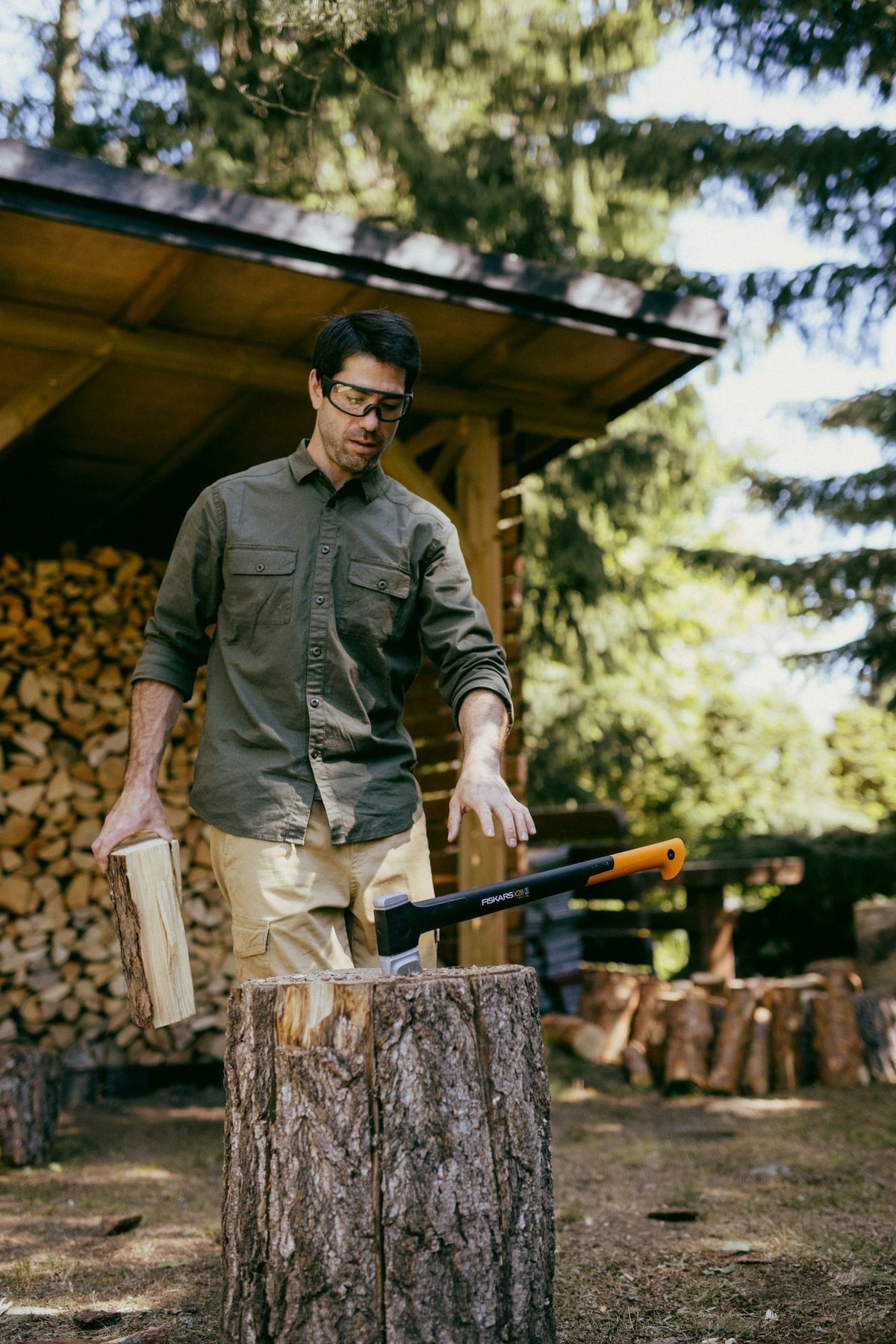 Splitting Axe with FiberComp shaft, 28-in Q9F4 - product image 8