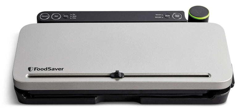 Vacuum Sealer & Food Preservation System, with Zipper Bags & Seal Rolls, Satin Y4Q0