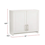 2-Door Wall Laundry Cabinet, White P3R8 - product image 6
