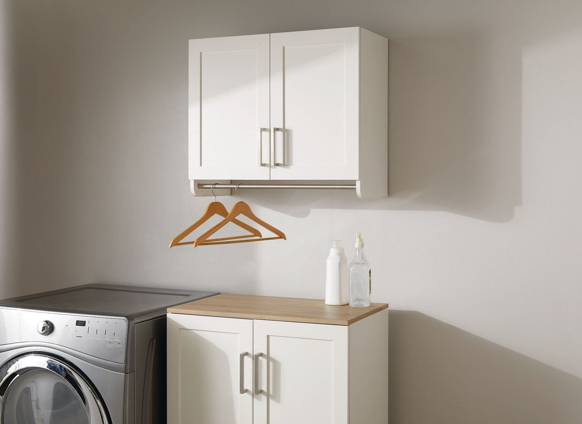 2-Door Wall Laundry Cabinet, White P3R8 - product image 7