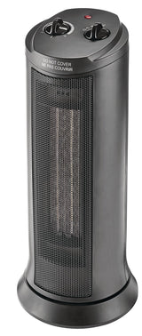 Oscillating Tower Ceramic Space Heater withThermostat, 1500W, Black J3I6 - product image 4