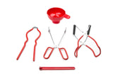 Canning Specialty Set, 5-pc, Plastic, Red K9A0 - product image 1