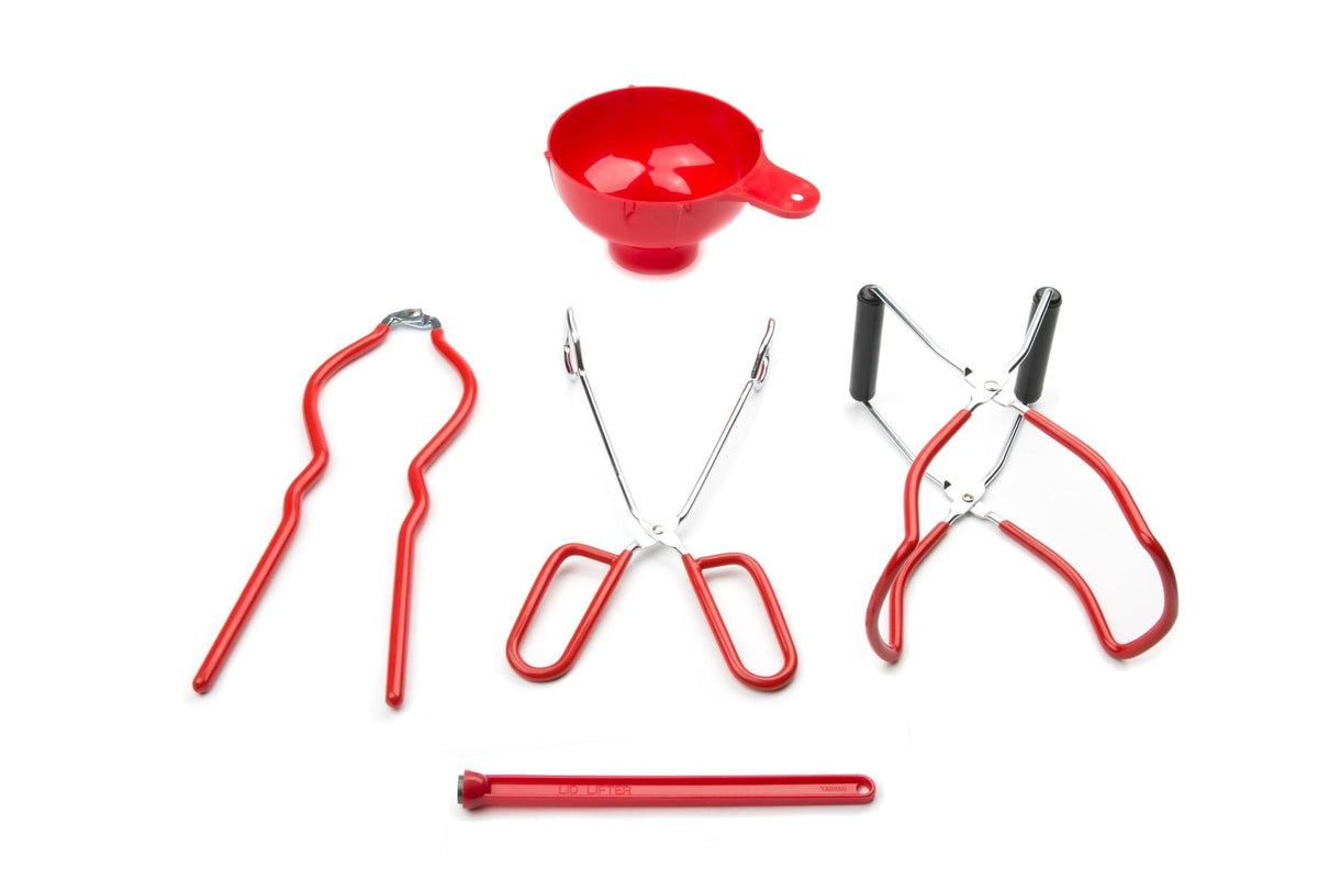 Canning Specialty Set, 5-pc, Plastic, Red K9A0 - product image 1