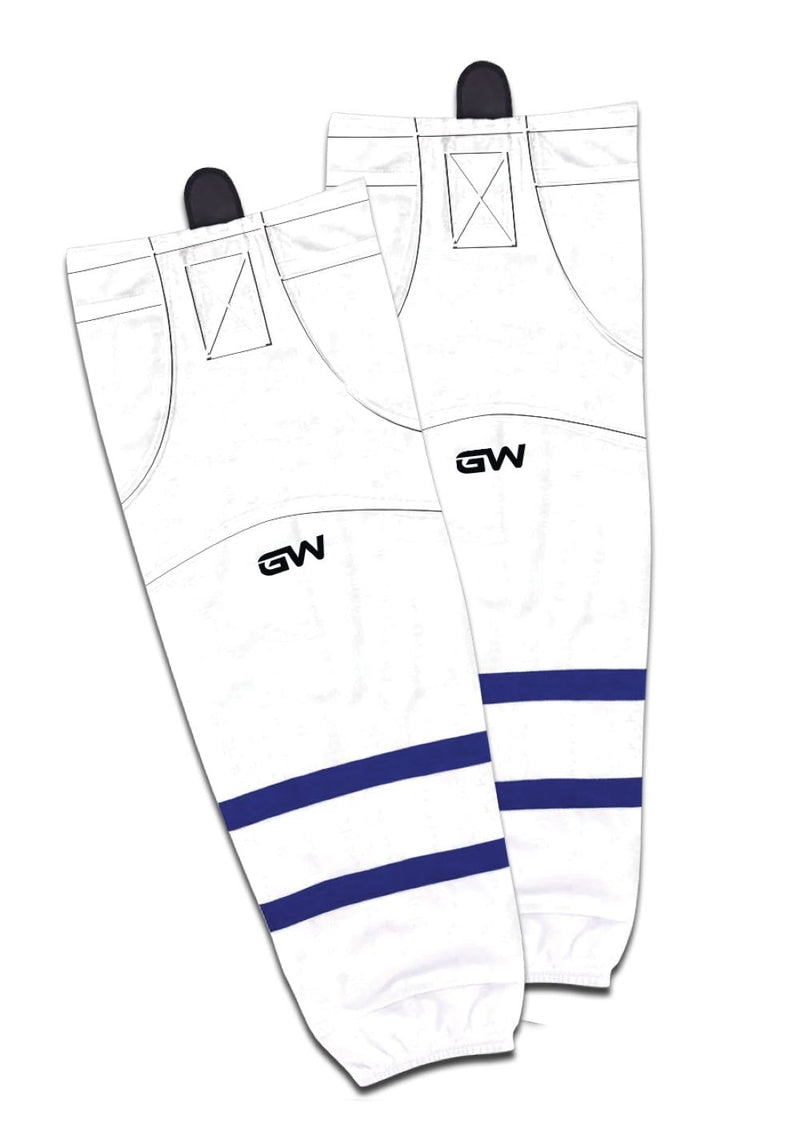 8500 Pro Team Performance Hockey Socks, Toronto Maples Leafs Away Colours, Assorted Sizes L6H3
