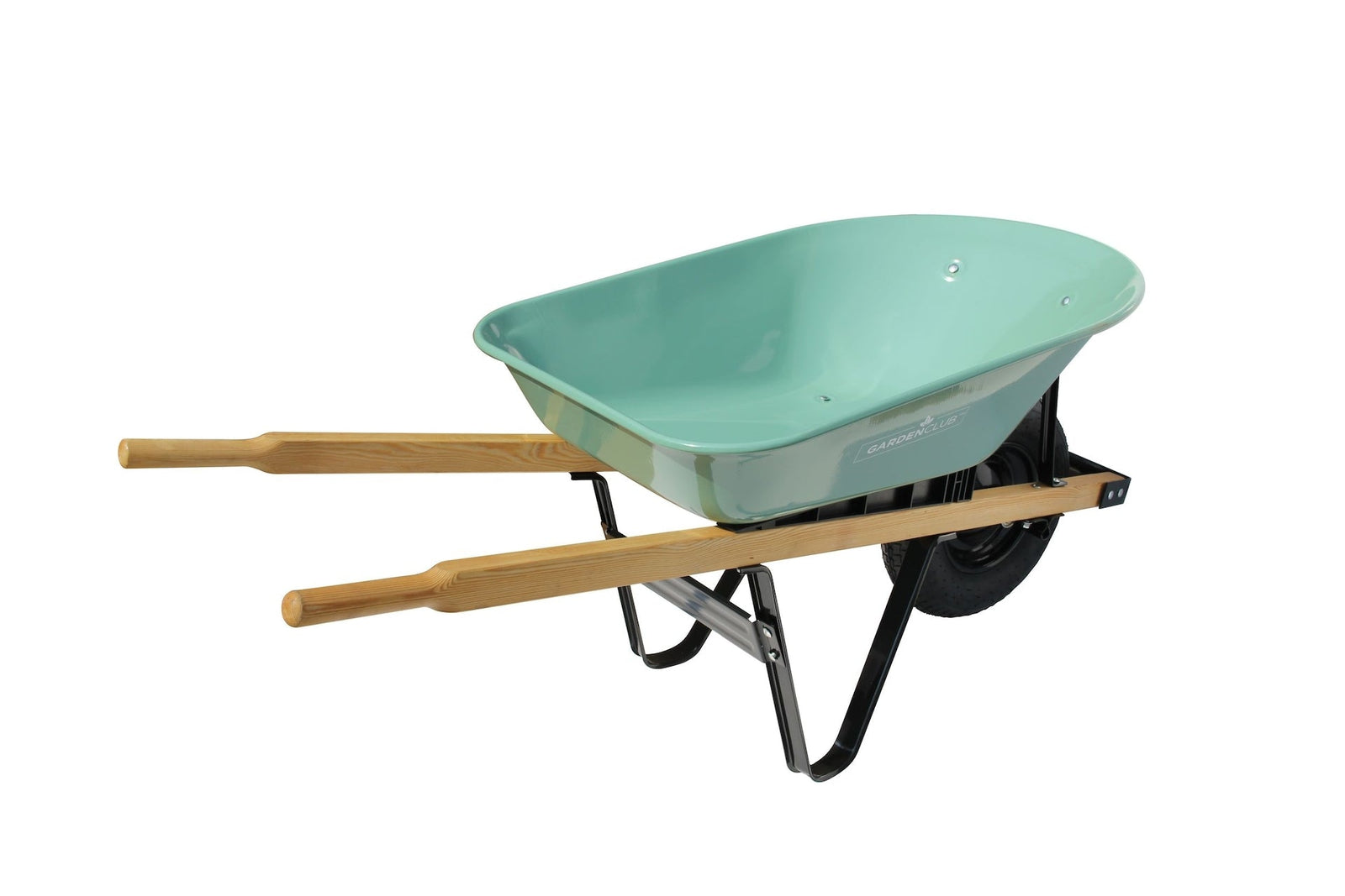Garden Club 1-Wheel Steel Wheelbarrow for Garden/Yard, Rust-resistant, 5-cu-ft I7R8 - product image 5