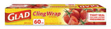 Cling Plastic Wrap, 196-ft, BPA-Free with Superior Seal for Freshness L1W8 - product image 1