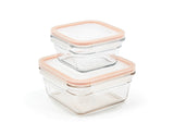 Snaplock Clear Transparent Food Storage Container Set, 4-pc E1U7 - product image 1