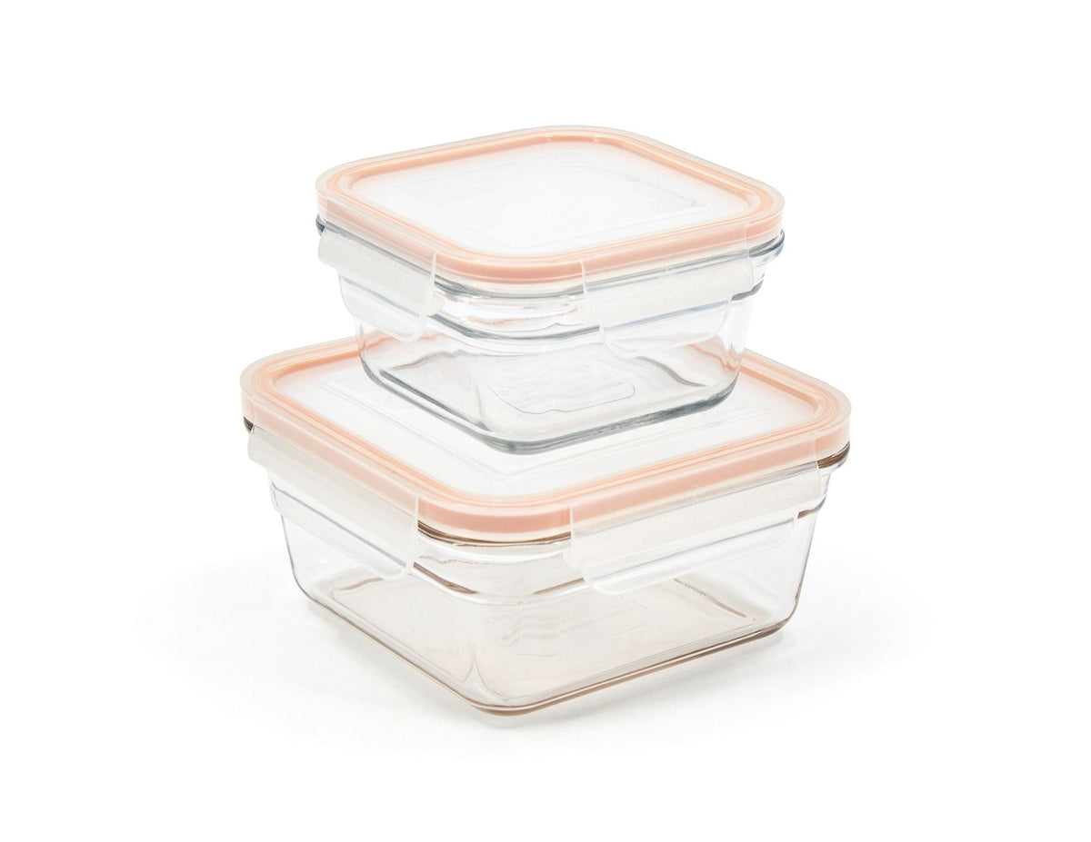 Snaplock Clear Transparent Food Storage Container Set, 4-pc E1U7 - product image 1