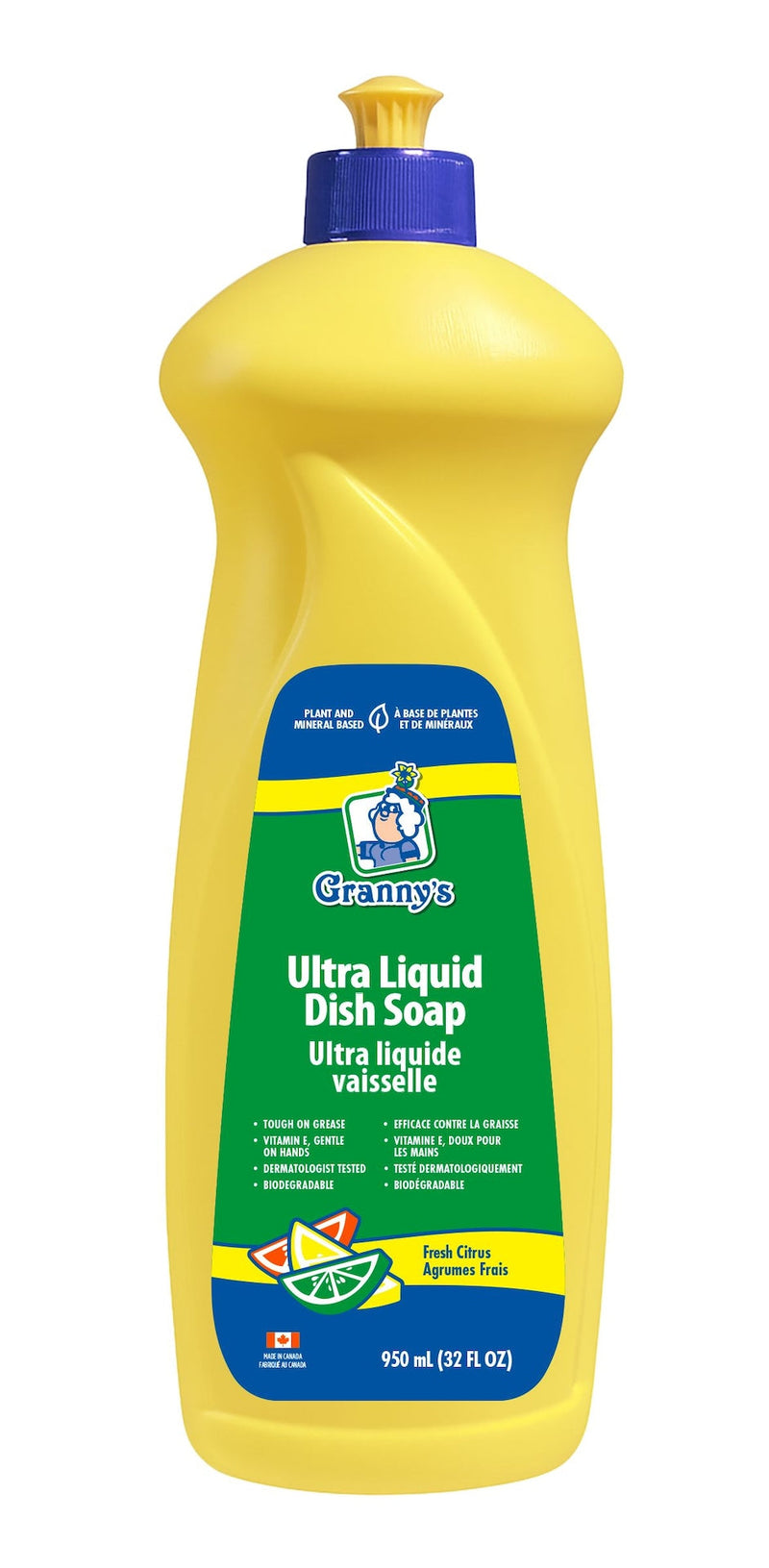 Ultra Liquid Dish Soap, Fresh Citrus, 950-mL N3B5