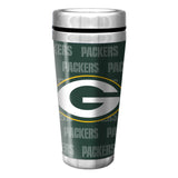 Green Bay Packers Stainless Steel Travel Mug For Football Fans/Collectors, 16-oz E3D4 - product image 1