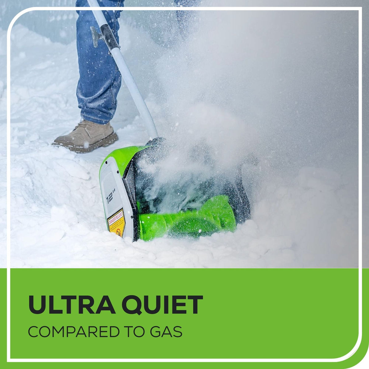 40V Cordless Snow Shovel, 12-in (Tool Only) X0Z4 - product image 6