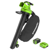 60V 520 CFM/240 MPH Blower Vacuum with 4Ah Battery H0F9 - product image 2