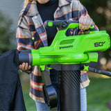 60V 520 CFM/240 MPH Blower Vacuum with 4Ah Battery H0F9 - product image 6