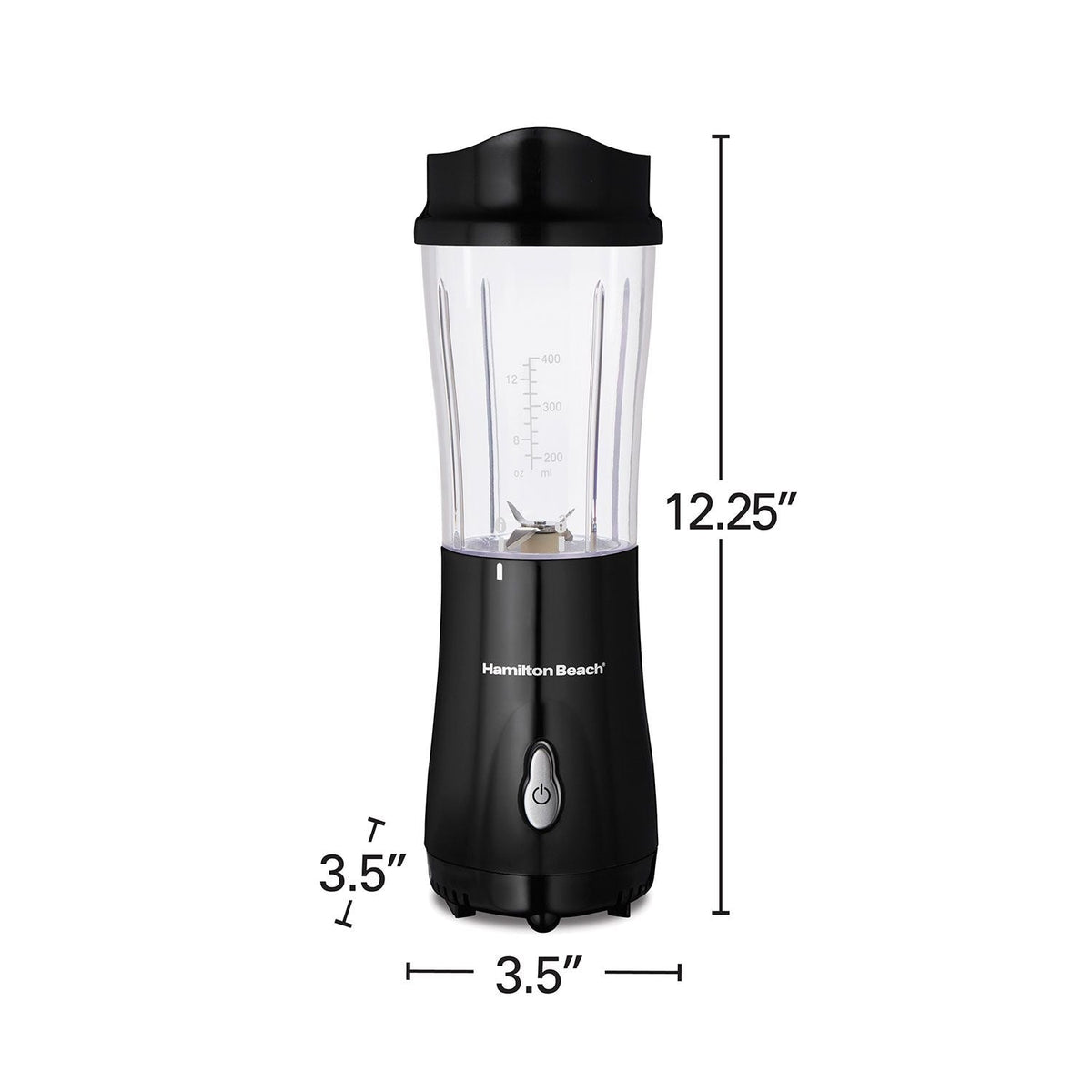 Personal Creations Single-Serve Blender with Travel Jar, Black, 414mL P1E6 - product image 8