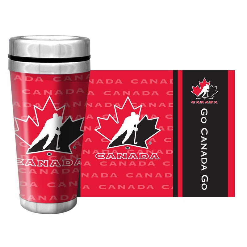 Hockey Canada Team Canada Full Wrap Travel Mug L9D3