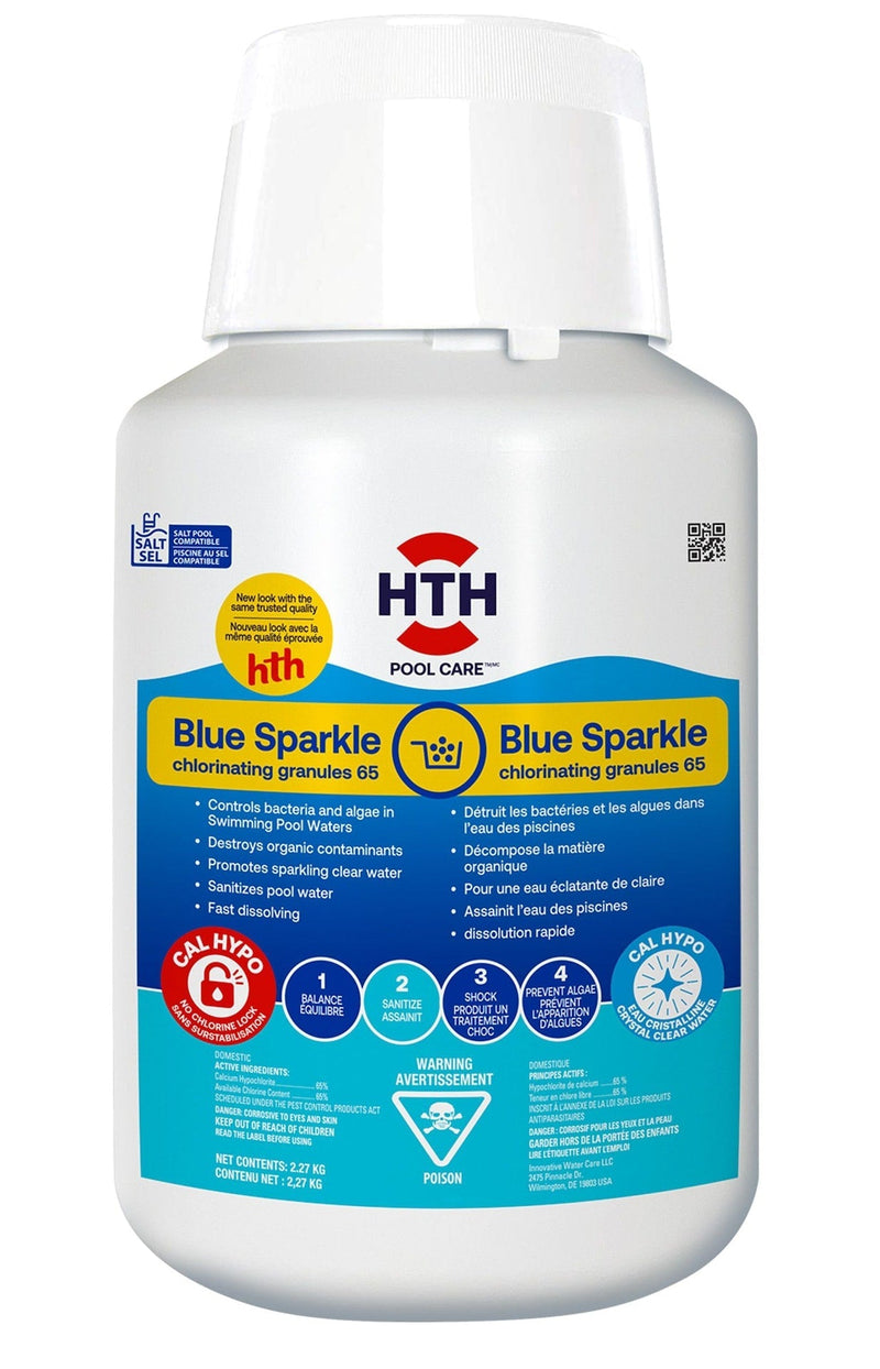 Blue Sparkle 65%, Granular Pool Chlorine, 2.27-kg A4E7