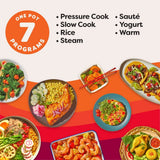 Pot Wide Base Pressure Cooker with Easy Release, 7.5-qt L6N5 - product image 4