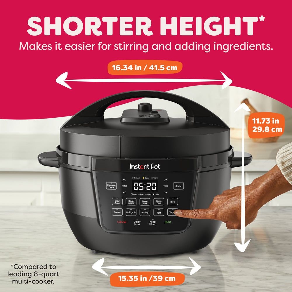 Pot Wide Base Pressure Cooker with Easy Release, 7.5-qt L6N5 - product image 6