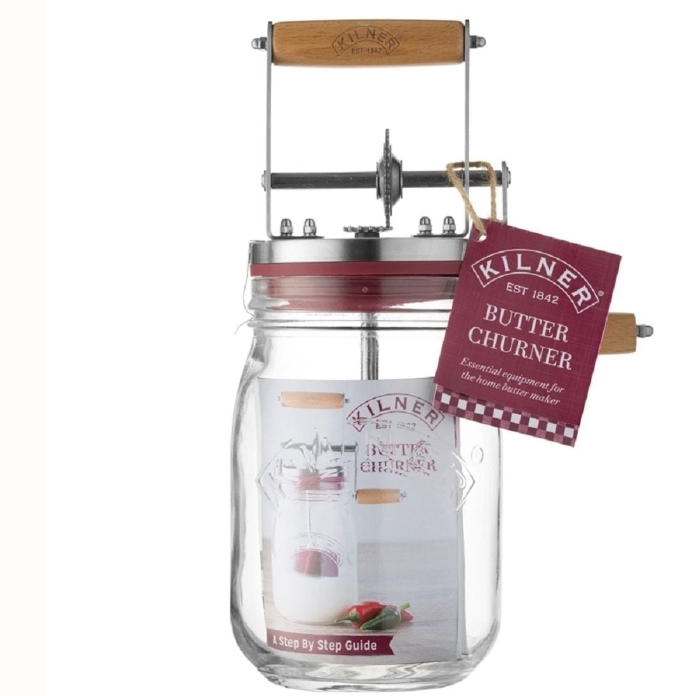 Manual Butter Churner, Clear, 800-ml V1S2 - product image 1