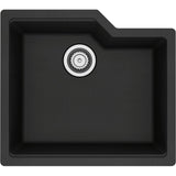 Urban Undermount Granite Single Bowl Kitchen Sink, 22.06-in x 19.69-in x 9.06-in, Onyx L6H7 - product image 1
