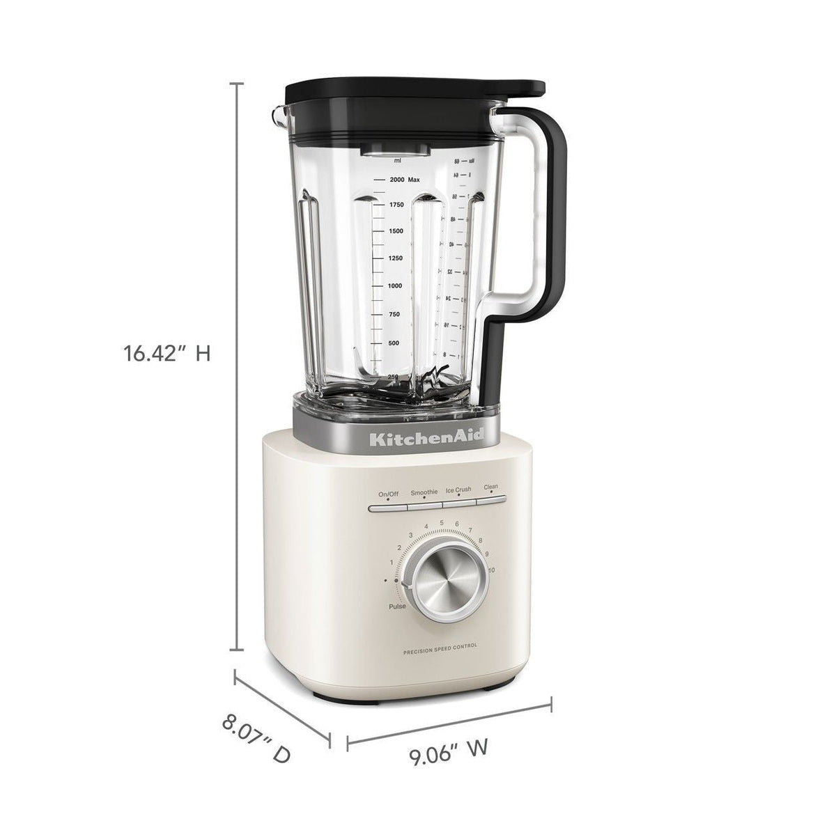 10-Speed Porcelain Pure Power Blender with Control Knob B9D5 - product image 4