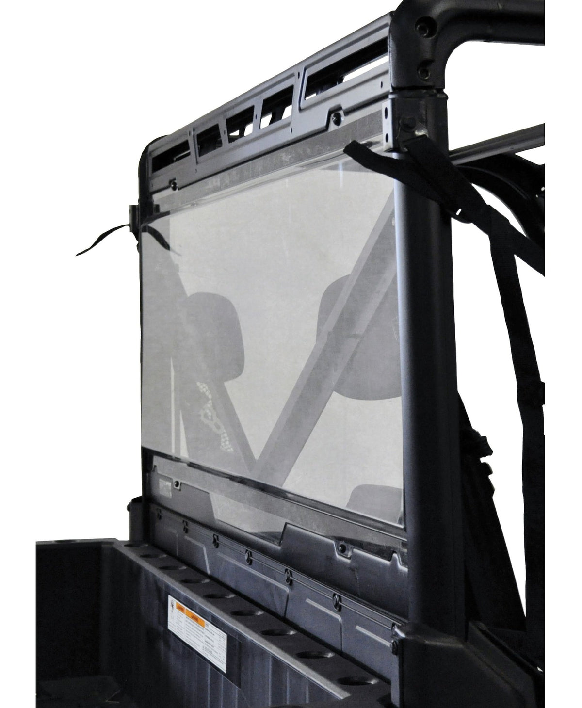 2624 Rear Panel UTV Windshield for Polaris Ranger XP900 (Profile Tubing), Clear C3P3 - product image 2