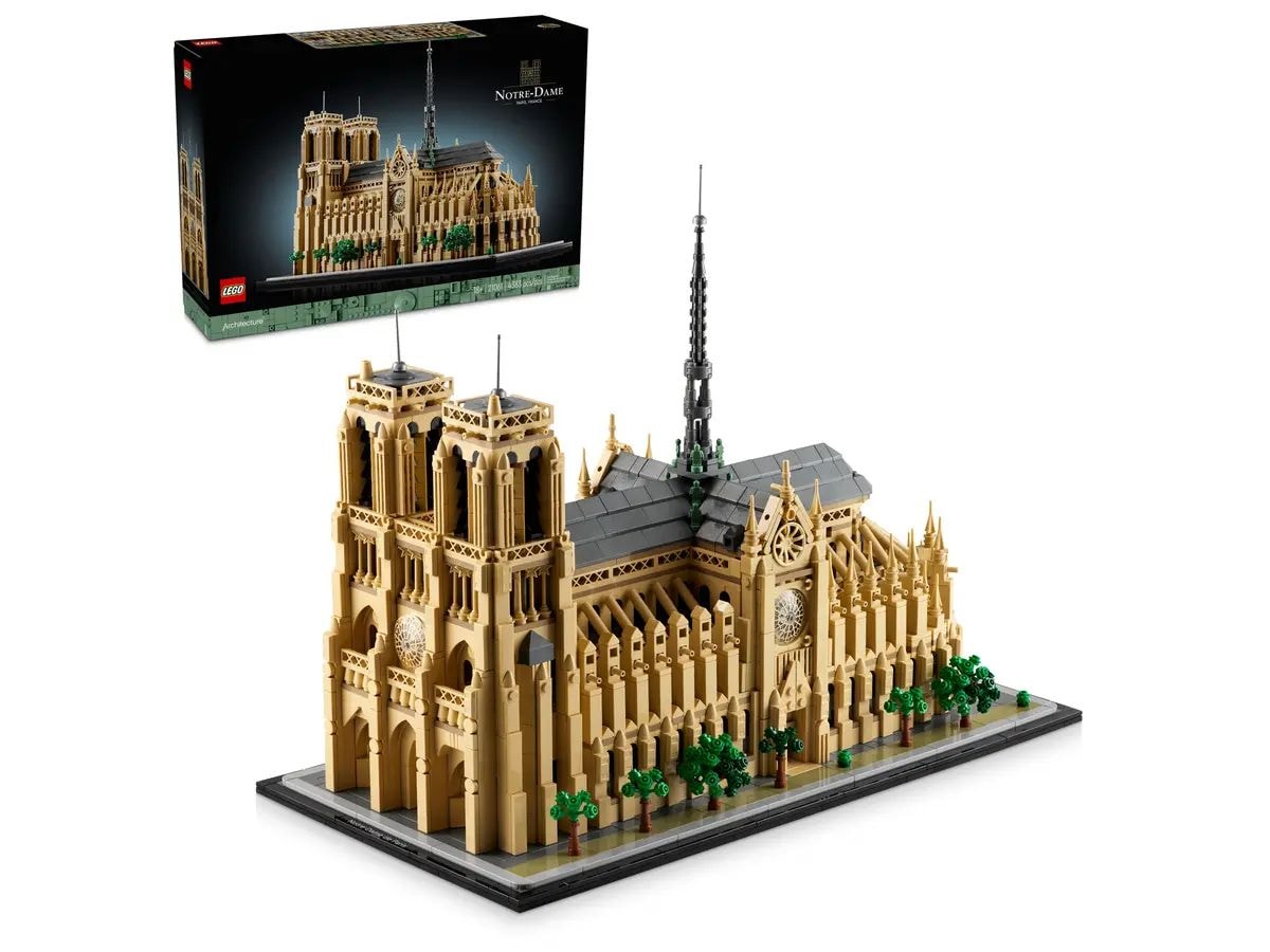 Architecture Landmarks Notre-Dame de Paris Building Set - 21061, 4383-pcs, Ages 18+ O0T9 - product image 1