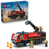 City Airport Fire Truck Building Set - 60499, 691-pcs, Ages 7+ Q9H8 - product image 1