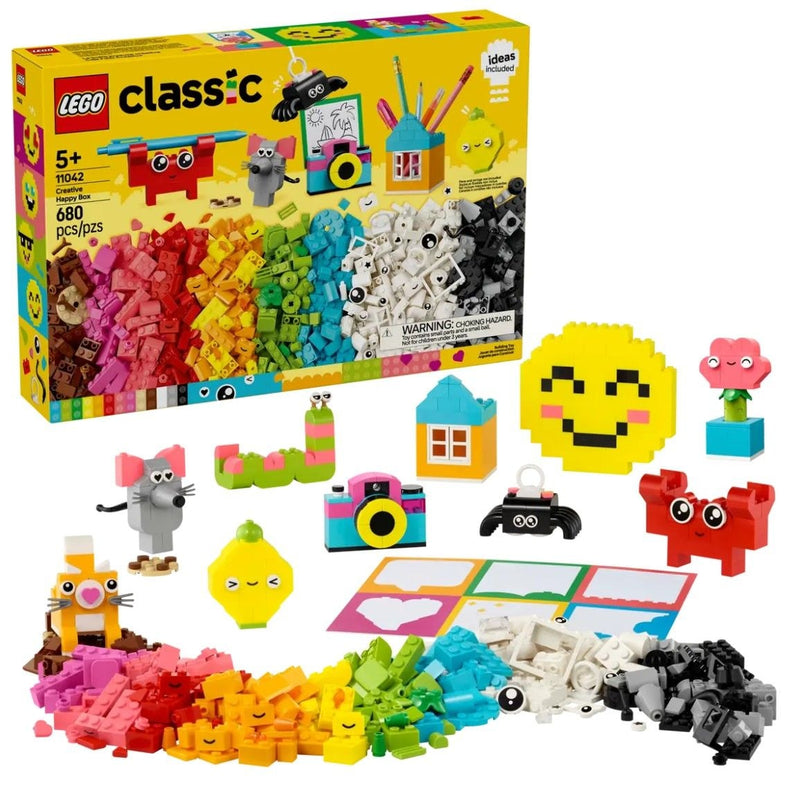 Classic Creative Happy Box - 11042, 680-pcs, Ages 5+ Q1Q2
