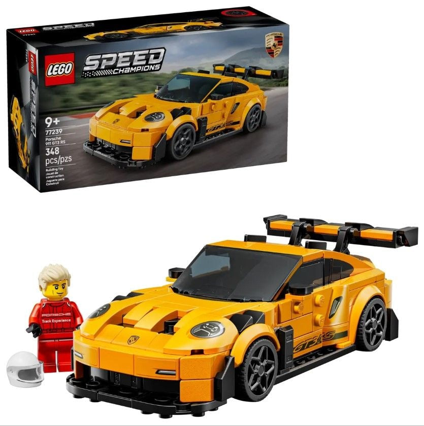 Speed Champions Porsche 911 GT3 RS Super Car - 77239, 348-pcs, Ages 9+ E1K9 - product image 1