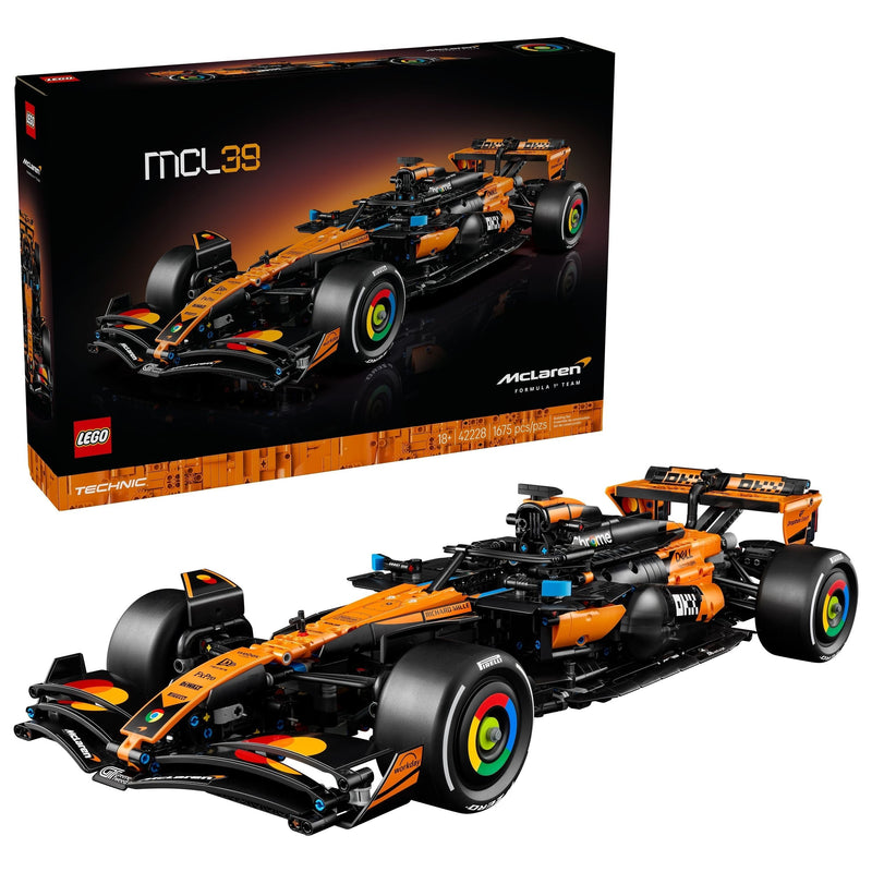 Technic McLaren MCL39 Formula 1 Car Building Set - 42228, 1675-pcs, Ages 18+ I4R6
