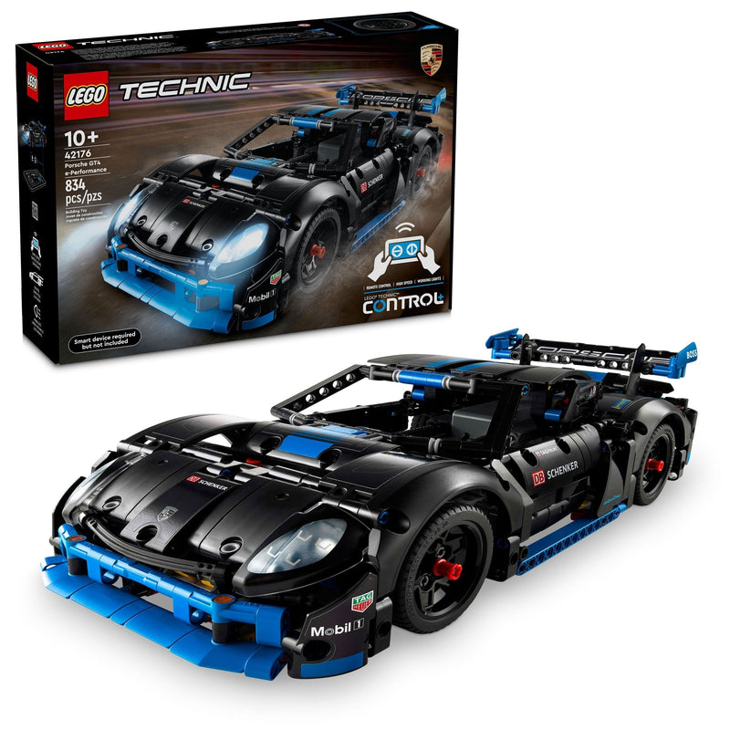 Technic Porsche GT4 e-Performance Race Car - 42176, 834-pcs, Ages 10+ O9A8