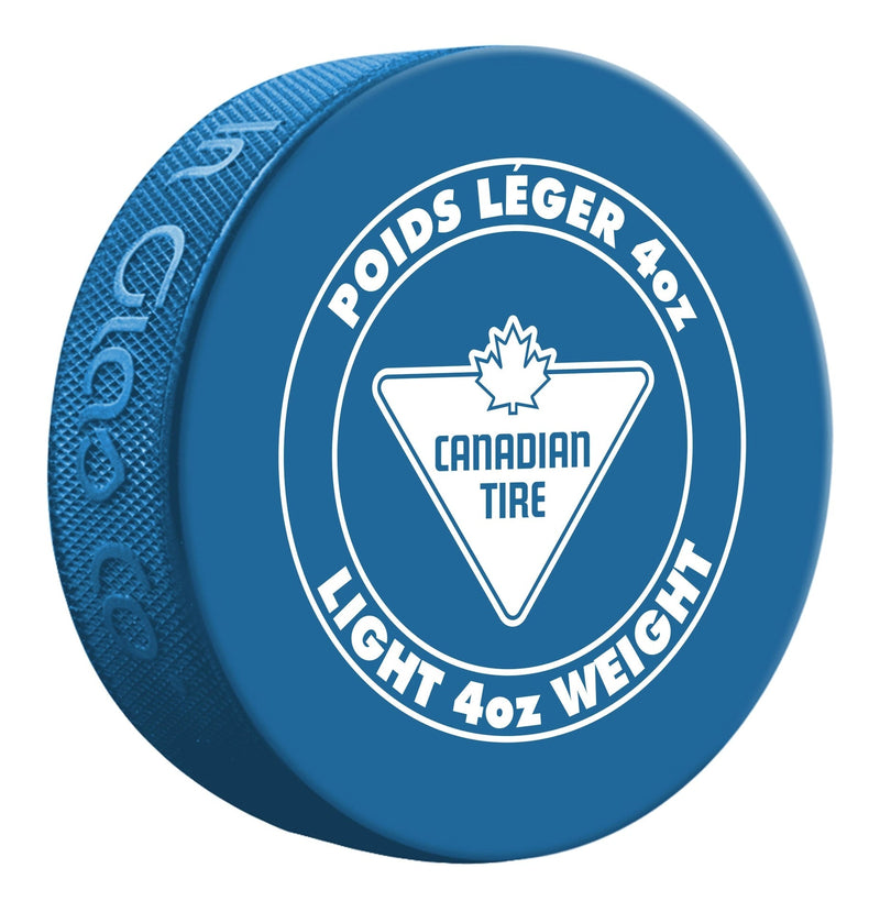 Lightweight Hockey Puck, Blue, 4-oz T6L1