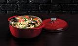 Enamel Cast Iron Dutch Oven, Red, 6-qt K8S8 - product image 7