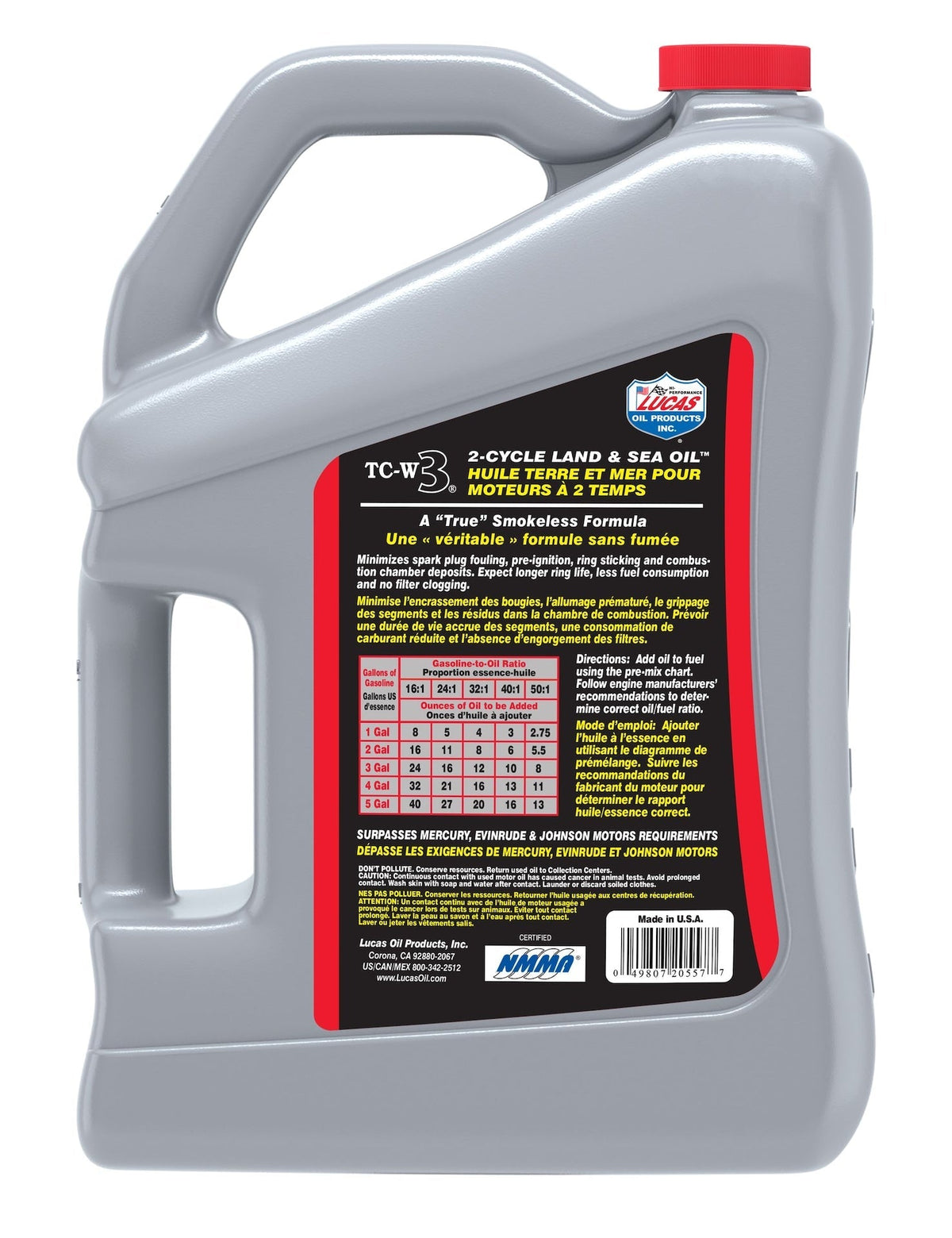 Oil 2-Stroke Semi-Synthetic Land & Sea Oil, 3.87-L R4E9 - product image 2