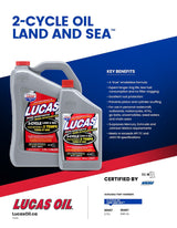 Oil 2-Stroke Semi-Synthetic Land & Sea Oil, 3.87-L R4E9 - product image 3