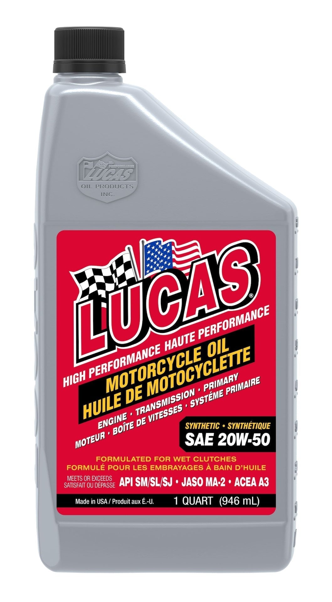 Oil High Performance Synthetic Motorcycle Oil SAE, 946-mL R2M9 - product image 1