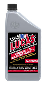 SAE 20W-50 High Performance Motorcycle Oil, 946-mL H2R7 - product image 1