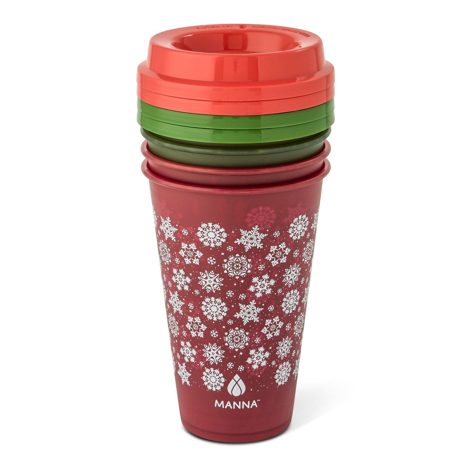 16-oz Reusable Colour-Changing Hot Cups, 4-pk E4V2 - product image 3
