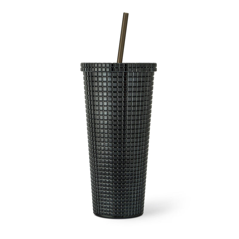 710-mL BPA-Free Iridescent Studded Textured Tumbler C1T1