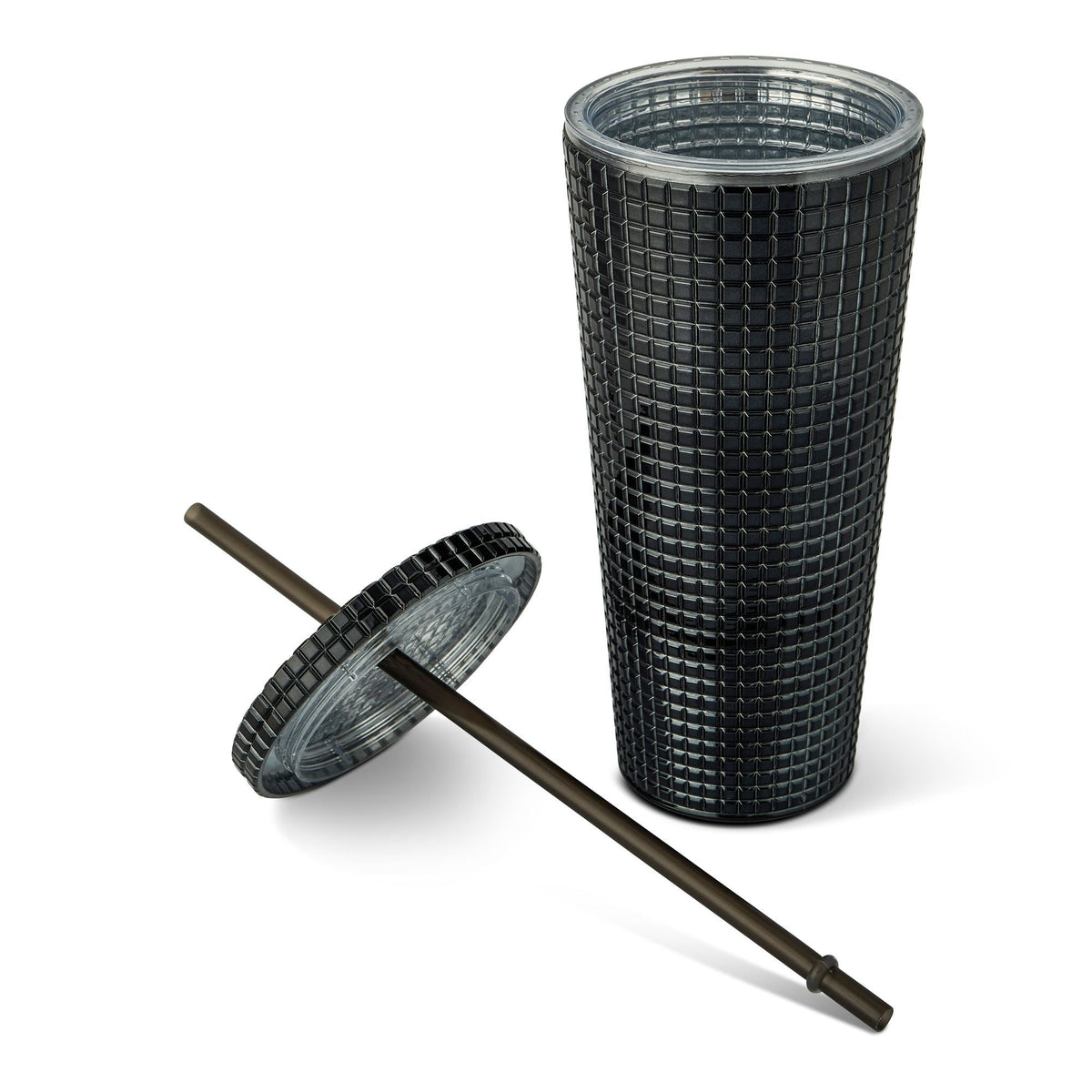 710-mL BPA-Free Iridescent Studded Textured Tumbler C1T1 - product image 2