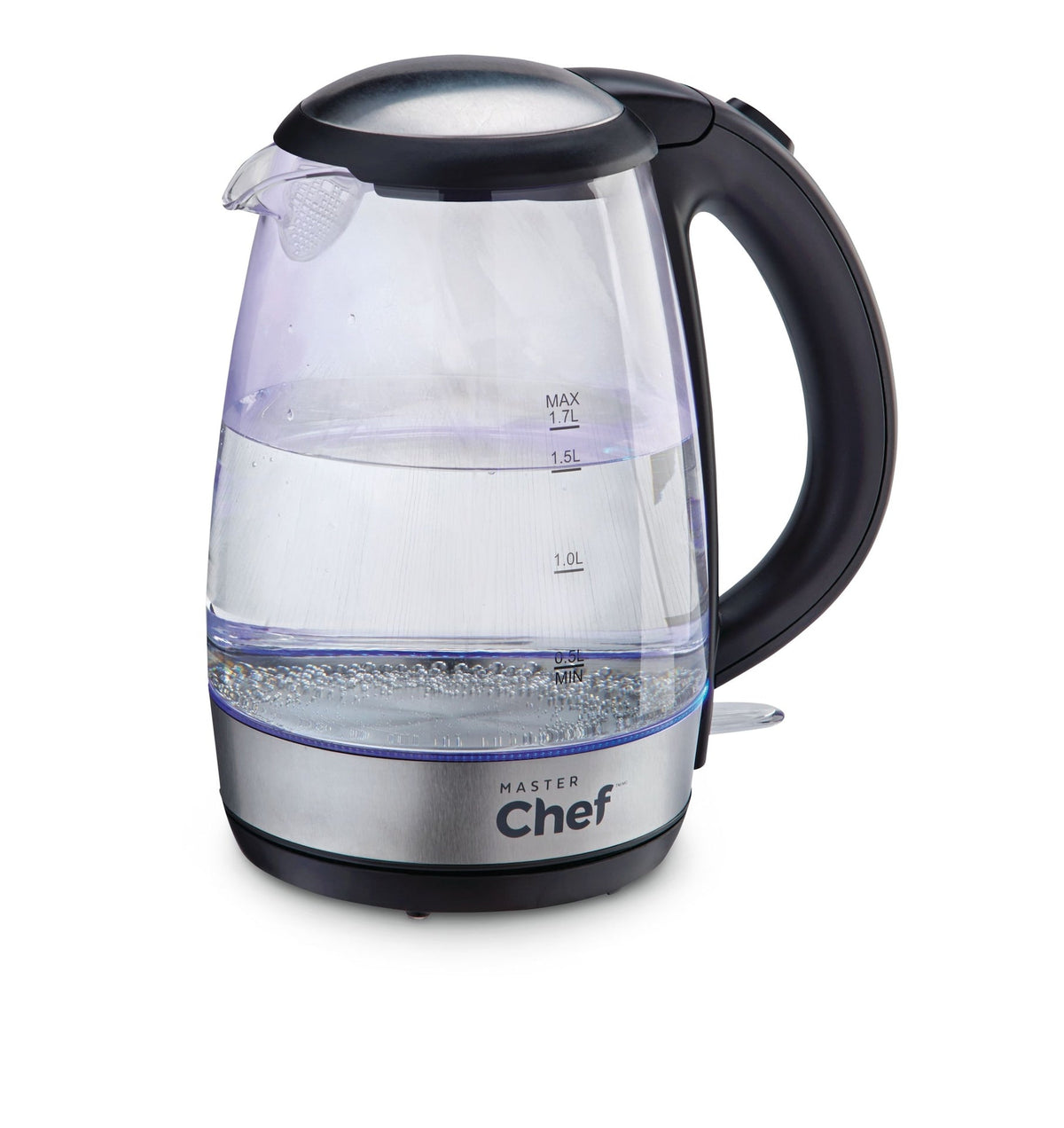 Cordless Electric Kettle with Blue Light, Glass, 1.7L Y1K6 - product image 3