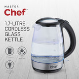 Cordless Electric Kettle with Blue Light, Glass, 1.7L Y1K6 - product image 4